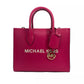 Michael Kors Mirella Small Leather Top Zip Shopper Tote Bag