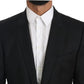 Dolce & Gabbana Black Slim Jacket Coat MARTINI Blazer