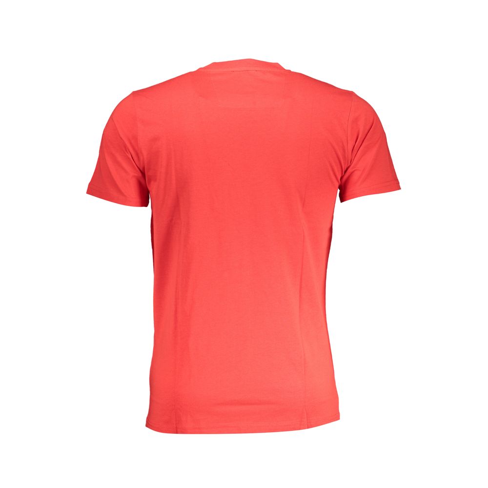 Cavalli Class Red Cotton T-Shirt