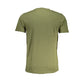 Cavalli Class Green Cotton T-Shirt