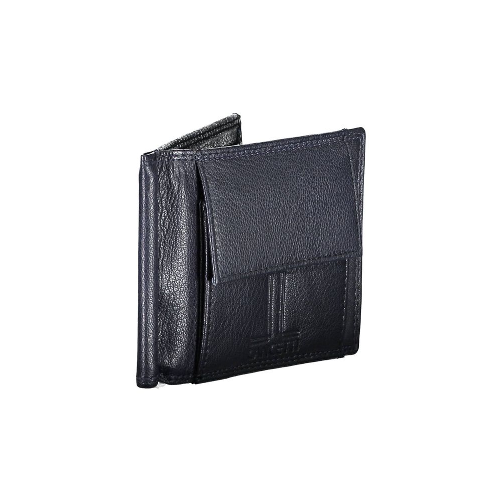 Lancetti Blue Leather Wallet