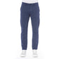 Distretto12 Blue Cotton Men Pants