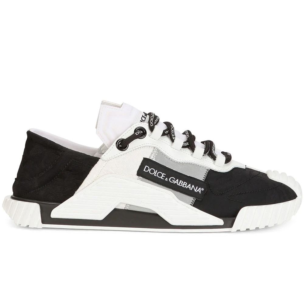 Dolce & Gabbana Black Cotton Sneaker