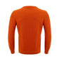 Gran Sasso Classic Orange Cotton Sweater for Elegant Men