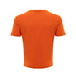 Gran Sasso Elegant Linen T-Shirt in Vibrant Orange