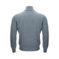 Gran Sasso Elegant Cashmere Gray Men's Sweater