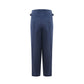 Emporio Armani Elegant Linen Blue Trousers for Men