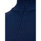 Gran Sasso Elegant Woolen Blue Sweater