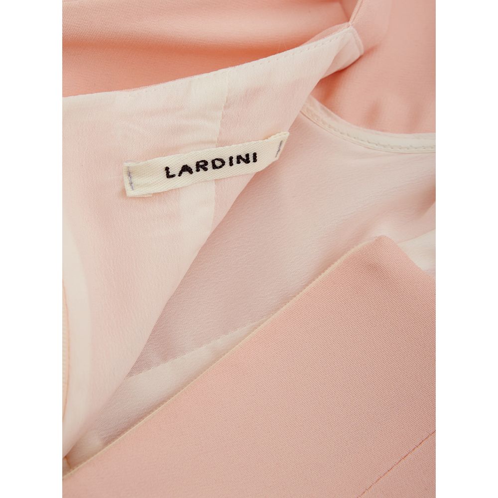 Lardini Elegant Orange Viscose Dress