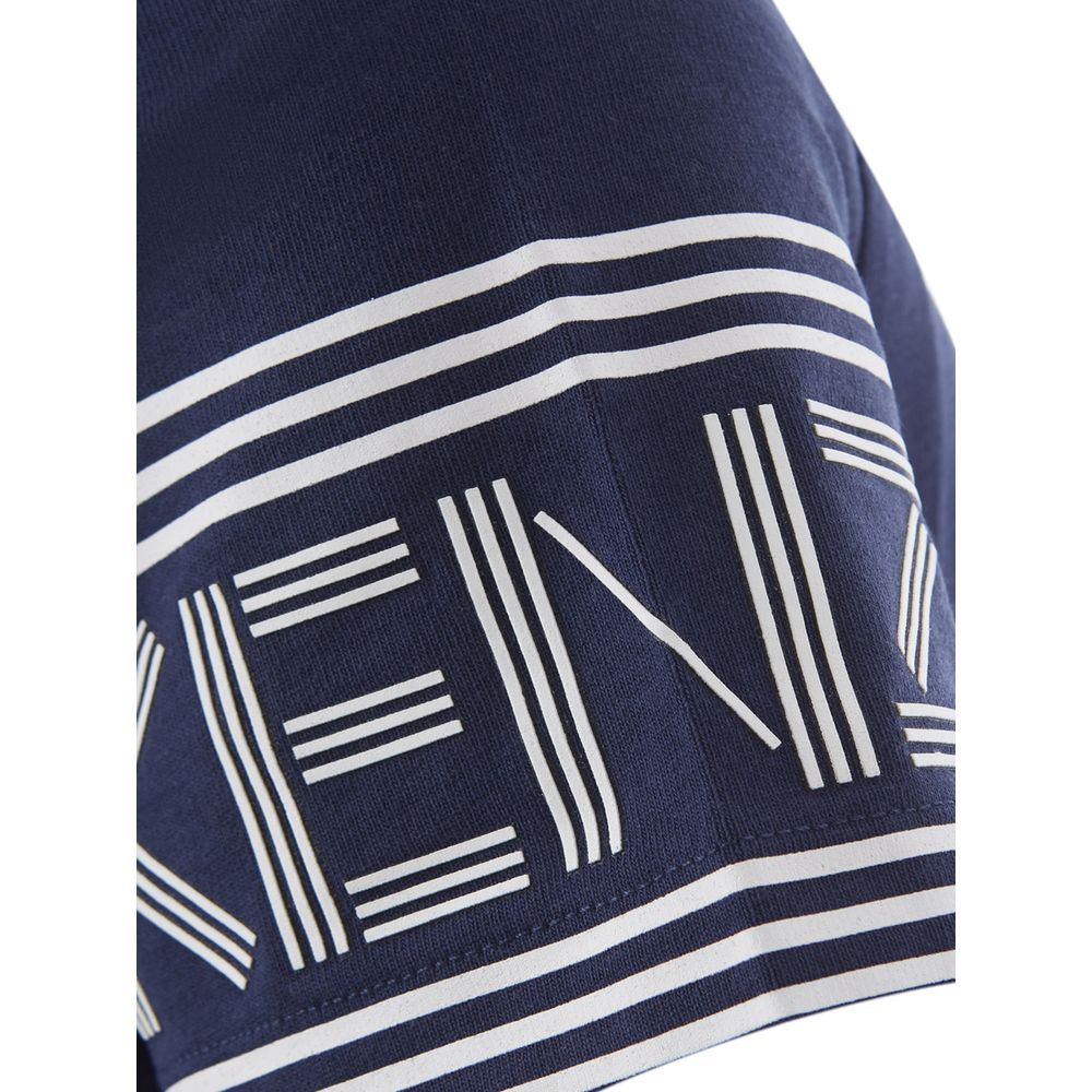 Elegant Blue Cotton Kenzo Top for Women