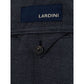 Lardini Elegant Gray Wool Jacket for Sophisticated Men