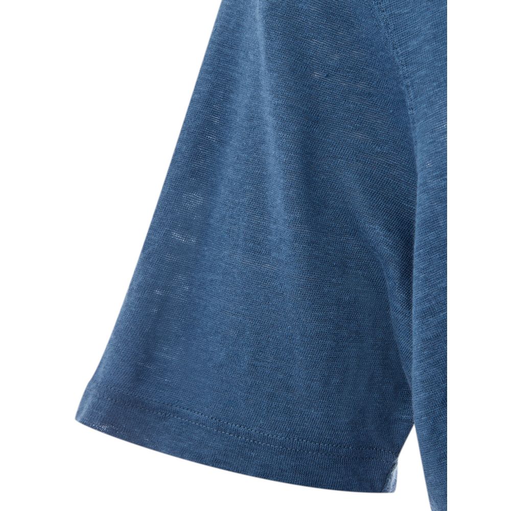 Lardini Elegant Blue Cotton T-Shirt for Men