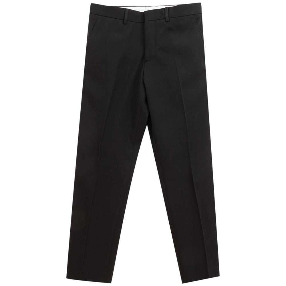 Burberry Elegant Wool Black Trousers for Men