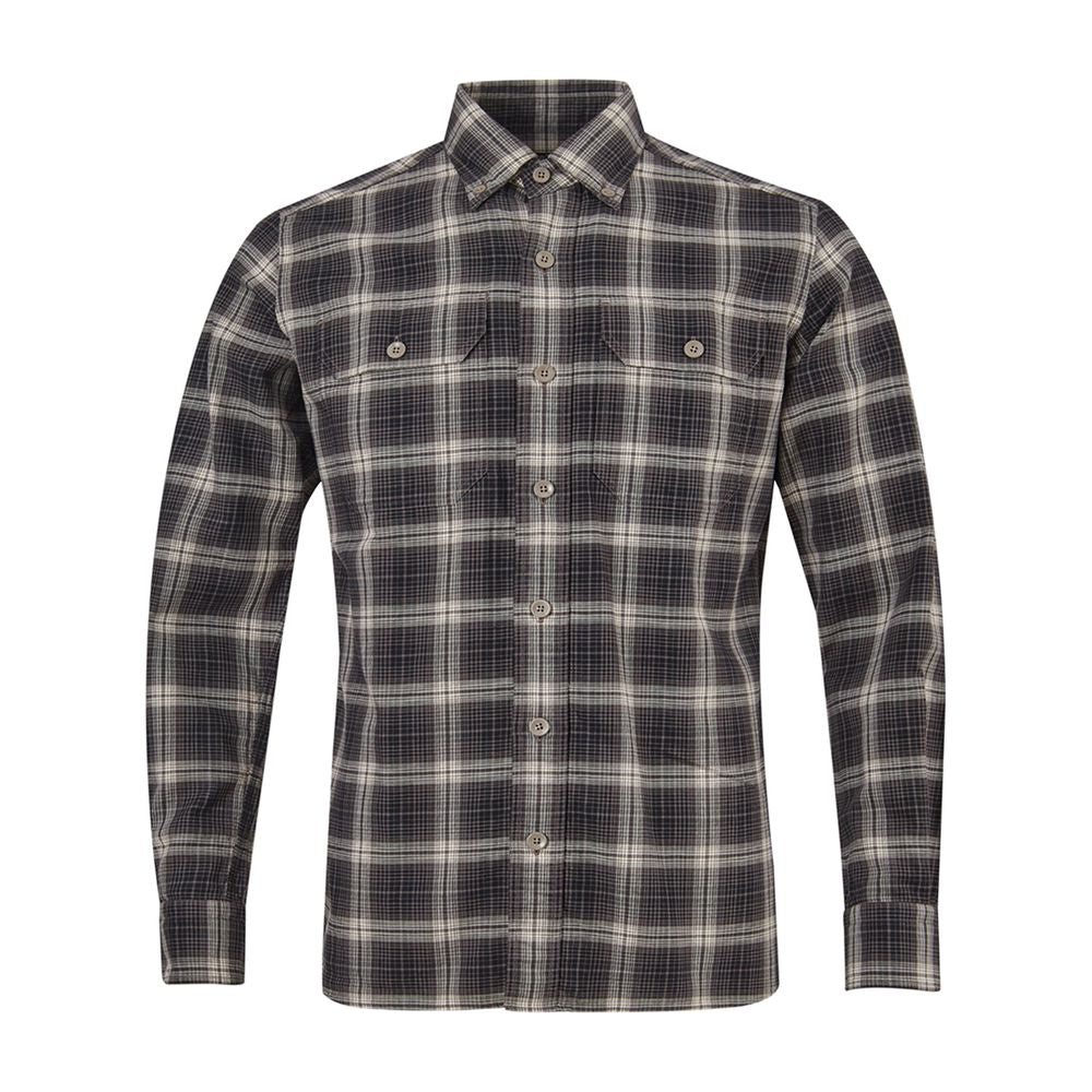 Tom Ford Elegant Gray Cotton Shirt for Men