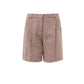 Lardini Elegant Silk-Linen Blend Multicolor Shorts