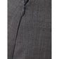 Lardini Chic Gray Wool Pencil Skirt