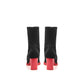 Alexander McQueen Sleek Neoprene and Leather Black Boots