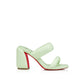 Christian Louboutin Emerald Elegance Leather Sandals