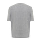 Dsquared² Elegant Gray Cotton Top for Women