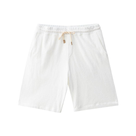 Gran Sasso Elegant White Cotton Shorts