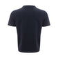 Gran Sasso Elegant Blue Cotton Tee for Distinguished Gentlemen