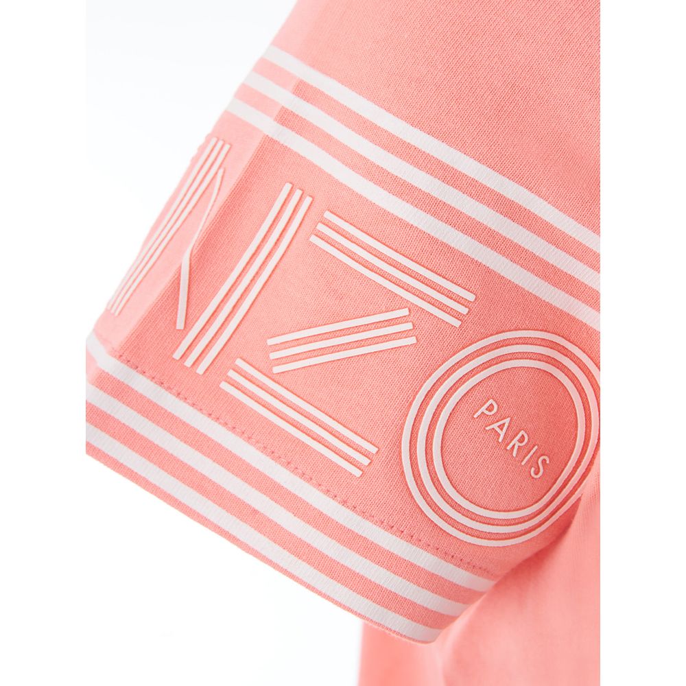 Kenzo Chic Pink Cotton Top for Stylish Women