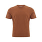 Gran Sasso Elegant Cotton T-Shirt in Rich Brown