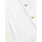 Gran Sasso Elegant White Linen-Cotton Blend Jacket