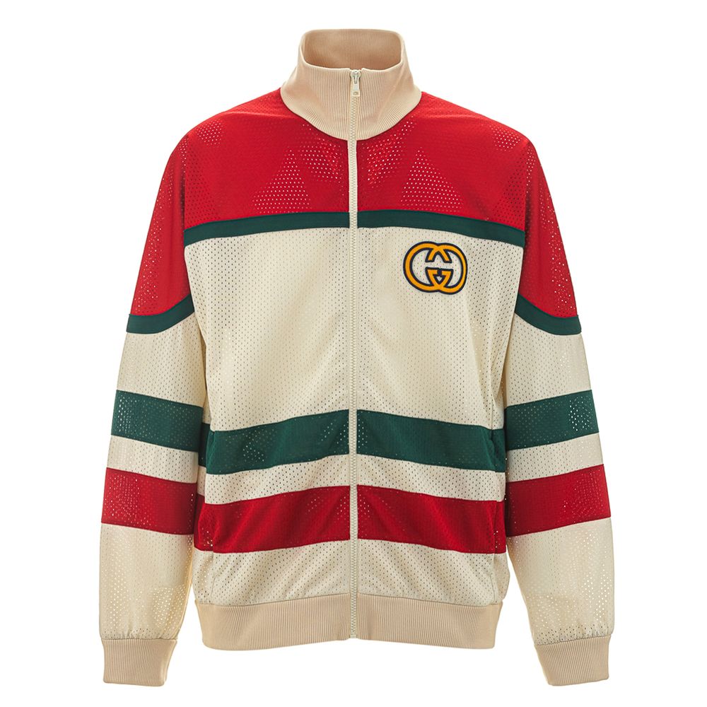 Gucci White Rete Jacket