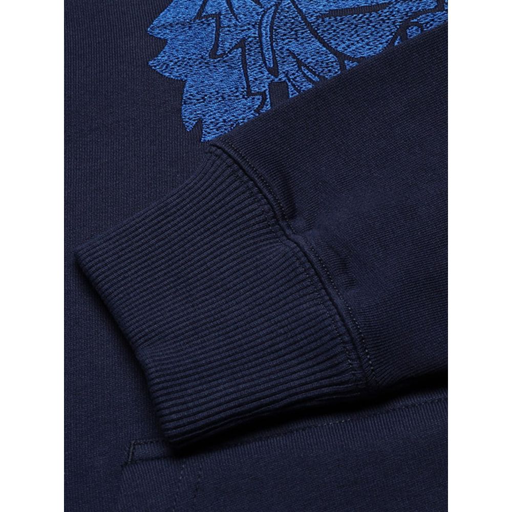 Kenzo Elegant Blue Cotton Sweater for Men