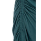 Bottega Veneta Elegant Green Viscose Dress for Women