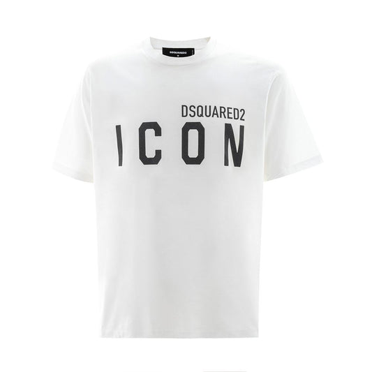 Dsquared² White Cotton T-Shirt