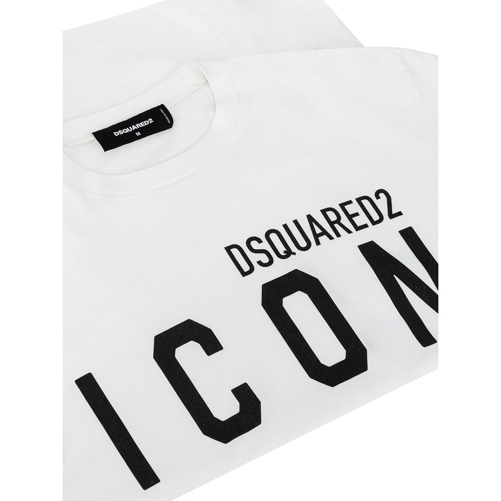 Dsquared² White Cotton T-Shirt