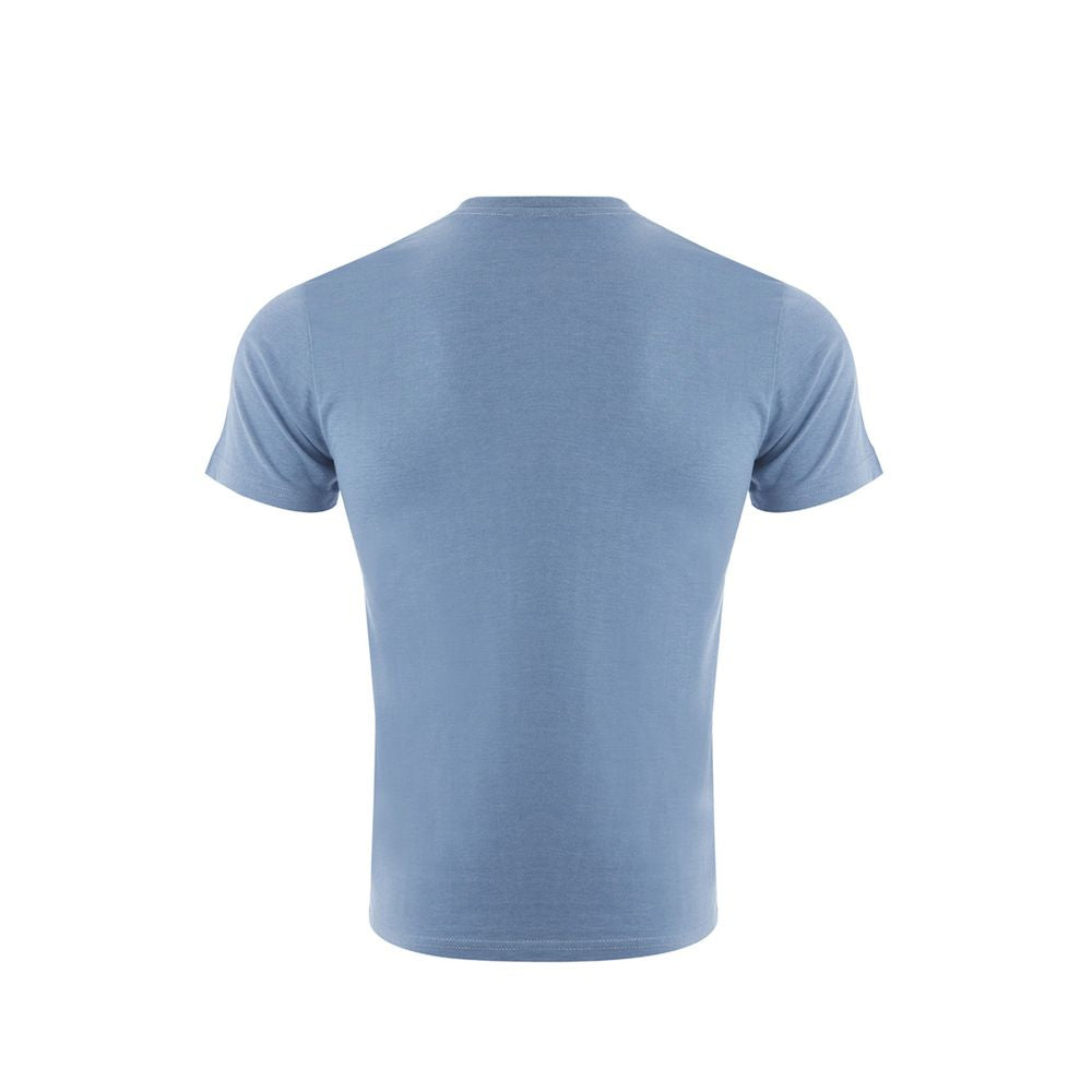 Kenzo Elegant Light Blue Cotton T-Shirt