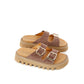 Casadei Elegant Brown Camoscio Sandals