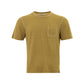 Gran Sasso Elegant Green Linen T-Shirt