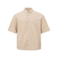 Armani Exchange Elegant Beige Men's Fashion Shirt