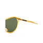 Bottega Veneta Elegant Gold Metal Designer Sunglasses