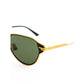 Bottega Veneta Elegant Gold Metal Designer Sunglasses