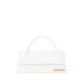 Jacquemus Chic White Leather Handbag for Sophisticated Elegance