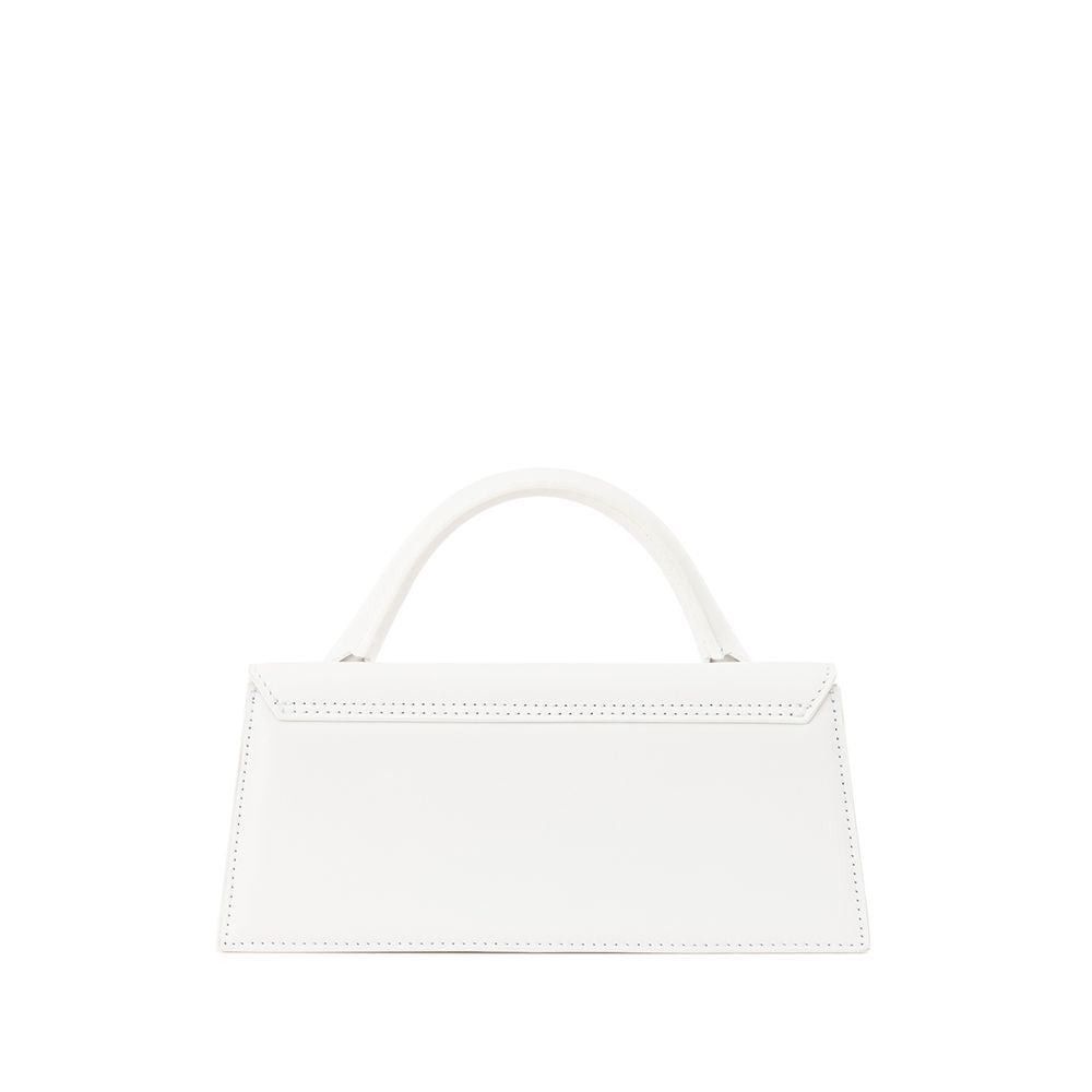 Jacquemus Chic White Leather Handbag for Sophisticated Elegance