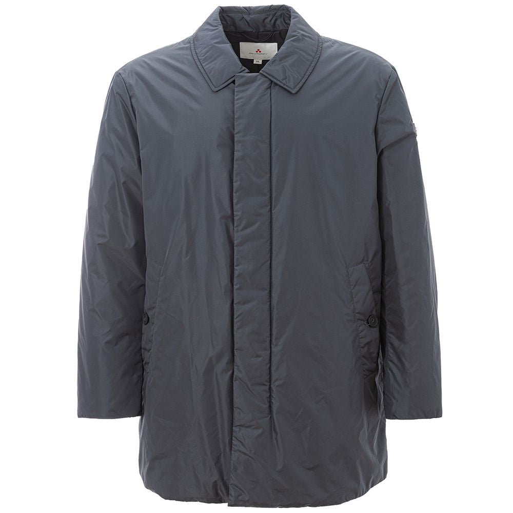 Peuterey Elegant Gray Polyamide Men's Jacket