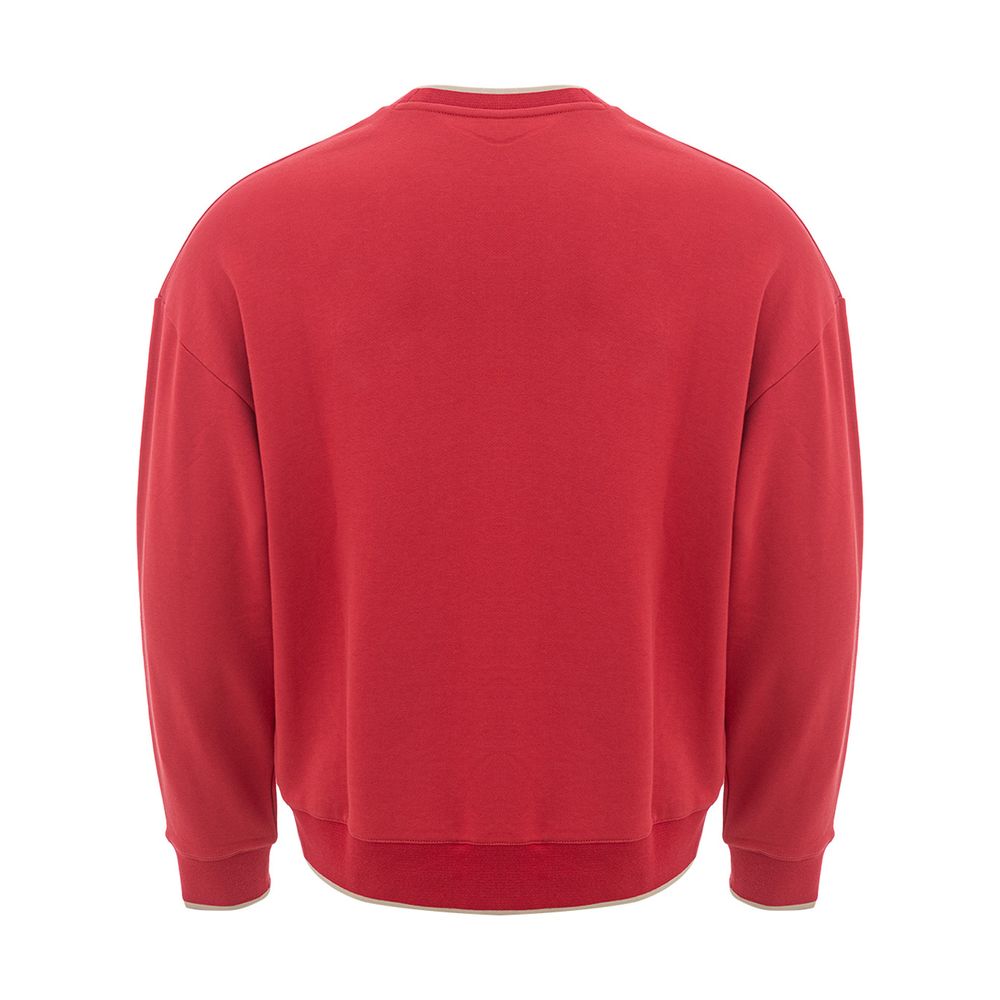 Armani Exchange Chic Red Cotton Sweater for Men