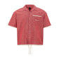 Armani Exchange Crimson Cotton Classic Men's Shirt