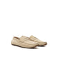 Bally Elegant Beige Leather Loafers for the Discerning Gentleman