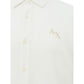 Armani Exchange Elegant White Organic Cotton Shirt