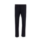 Valentino Elegant Black Wool Pants for Men