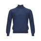 Gran Sasso Elegant Cashmere Sweater in Serene Blue