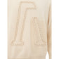 Emporio Armani Beige Woolen Sophistication Sweater