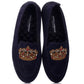 Dolce & Gabbana Blue Leather Di Calfskin Loafer